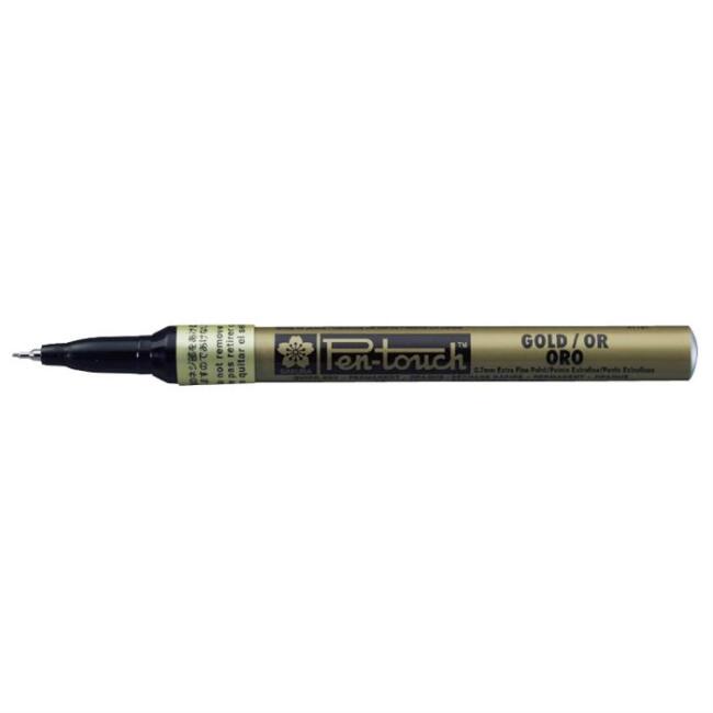 Sakura Pen Touch Extra Fine Kalem 0,7 mm Altın - 1