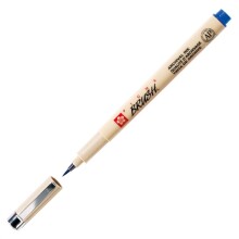 Sakura Pigma Brush Fırça Uçlu Kalem Mavi - 1