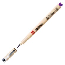 Sakura Pigma Brush Fırça Uçlu Kalem Purple - 1