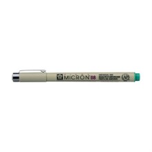 Sakura Pigma Micron Teknik Çizim Kalemi 08 0,5 mm Yeşil - Sakura