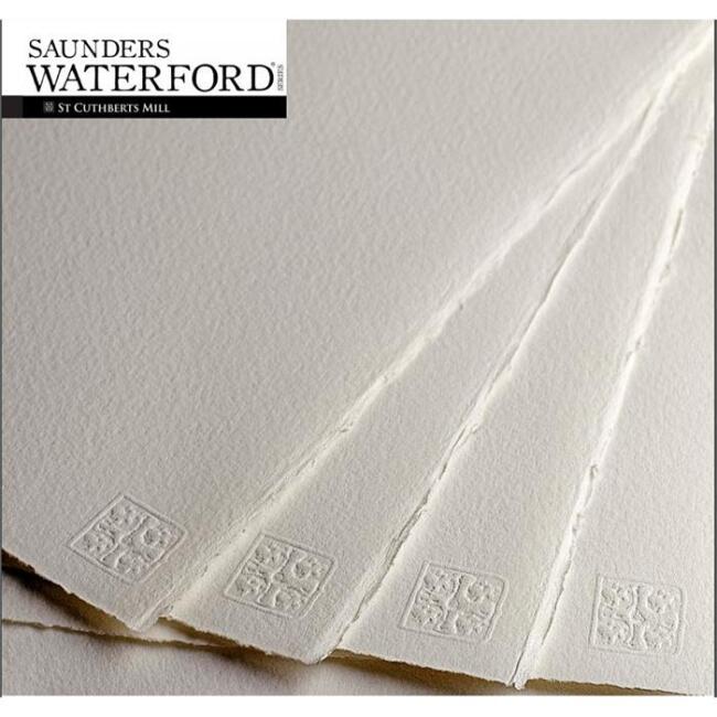 Saunders Classic CP not White Sulu Boya Kağıdı 56x76 300 g Tekli - 1