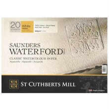 Saunders Waterford Classic White Rough Sulu Boya Blok 31x23 cm 300 g 20 Yaprak - 3
