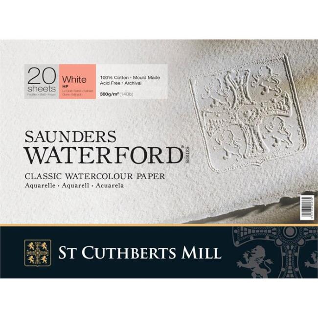 Saunders Waterford Series Hot Press Sulu Boya Blok 18x26 cm 300 g 20 Yaprak - 1