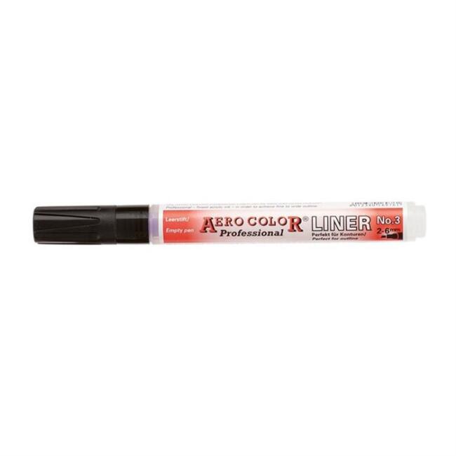 Schmincke Aero Color Liner Boş Akrilik Mürekkep Kalemi 2-6 mm - 1