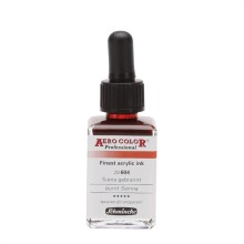 Schmincke Aerocolor Akrilik Mürekkep 28 ml Burnt Sienna 28604 - Schmincke