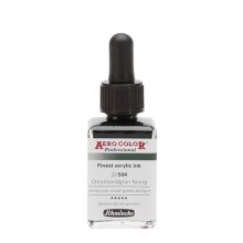 Schmincke Aero Color Mürekkep 28 ml Chromium Oxide Green 504 - Schmincke