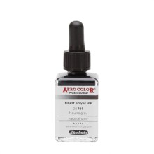 Schmincke Aero Color Mürekkep 28 ml Neutral Grey 701 - Schmincke