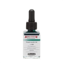 Schmincke Aero Color Mürekkep 28 ml Phthalo Green 500 - Schmincke