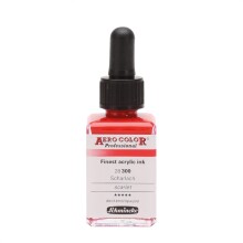 Schmincke Aero Color Mürekkep 28 ml Scarlet 300 - Schmincke