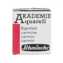 Schmincke Akademie Yarım Tablet Sulu Boya Carmine - Schmincke