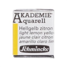 Schmincke Akademie Yarım Tablet Sulu Boya Light Lemon Yellow - Schmincke