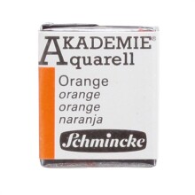 Schmincke Akademie Yarım Tablet Sulu Boya Orange - Schmincke