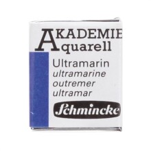 Schmincke Akademie Yarım Tablet Sulu Boya Ultramarine - Schmincke