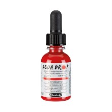 Schmincke Aqua Drop Sıvı Sulu Boya 30 ml Vermilion Red - Schmincke