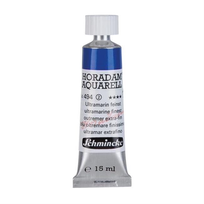 Schmincke Horadam Aquarell Sulu Boya 15 ml Seri 2 N:494 Ultramarine Finest - 2