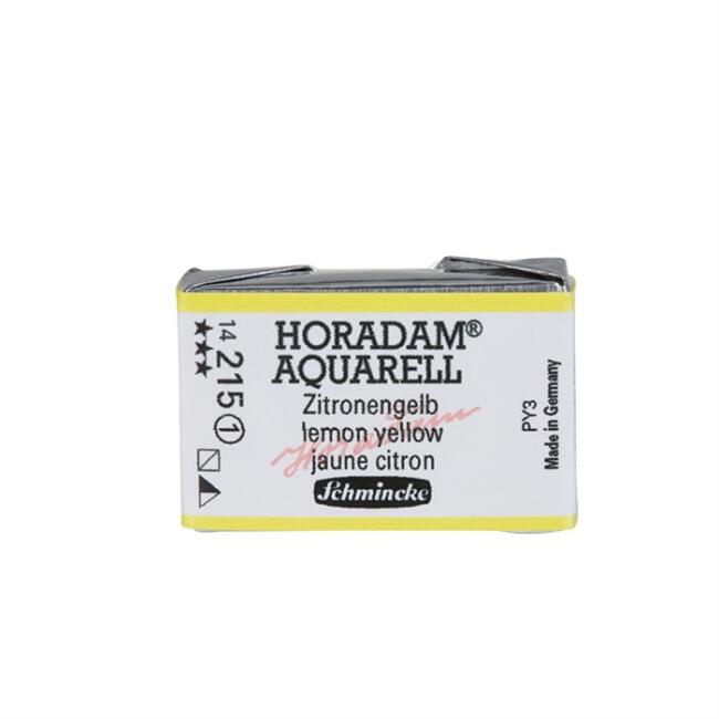 Schmincke Horadam Seri 1 Tam Tablet Sulu Boya Tablet Lemon Yellow 215 - 2