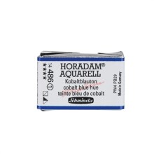 Schmincke Horadam Seri 1 Tam Tablet Sulu Boya Tablet Cobalt Blue Tone 486 - Schmincke (1)