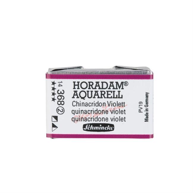 Schmincke Horadam Seri 2 Tam Tablet Sulu Boya Tablet Quinacridone Violet 368 - 2