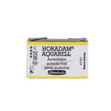 Schmincke Horadam Seri 3 Tam Tablet Sulu Boya Tablet Aureolin Hue 208 - Schmincke (1)