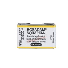 Schmincke Horadam Seri 3 Tam Tablet Sulu Boya Tablet Cadmium Yellow Middle 225 - Schmincke (1)