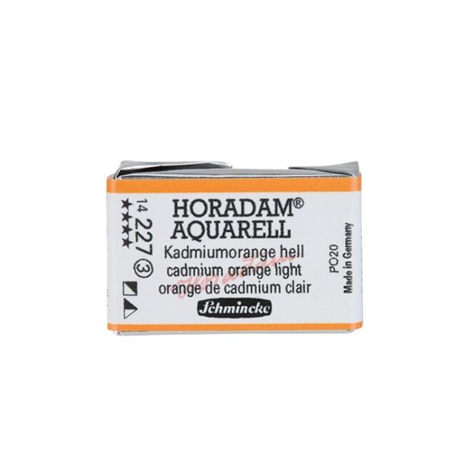 Schmincke Horadam Seri 3 Tam Tablet Sulu Boya Tablet Cadmium Orange Light 227 - 2