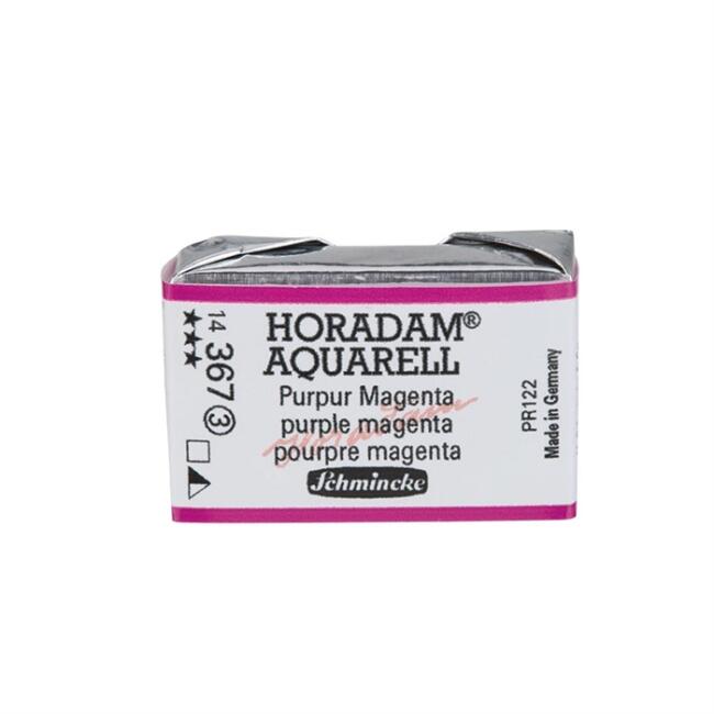 Schmincke Horadam Seri 3 Tam Tablet Sulu Boya Tablet Purple Magenta 367 - 2