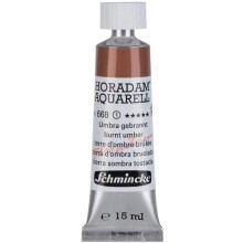 Schmincke Horadam Seri 1 Tüp Sulu Boya 15 ml Burnt Umber 668 - Schmincke