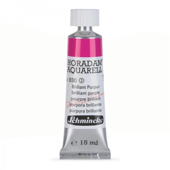 Schmincke Horadam Aquarell Artists' Tüp Sulu Boya 15 ml Seri 2 Brilliant Purple 930 - 2