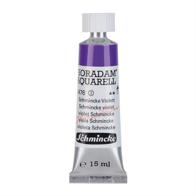 Schmincke Horadam Tüp Sulu Boya 15 ml Seri 2 Schmincke Violet 476 - 1