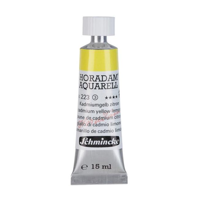 Schmincke Horadam Aquarell Artists' Tüp Sulu Boya 15 ml Seri 3 Cadmium Yellow Lemon 223 - 8