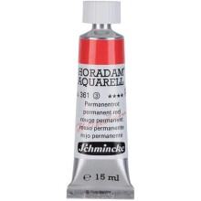 Schmincke Horadam Aquarell Artists' Tüp Sulu Boya 15 ml Seri 3 Permanent Red 361 - 3