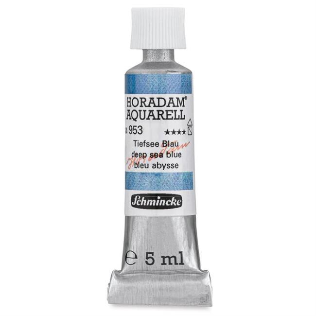 Schmincke Horadam Aquarell Supergranulation Artists' Tüp Sulu Boya 15 ml Deep Sea Blue 953 - 1