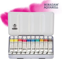 Schmincke Horadam Aquarell Metal Kutu Artist Tüp Sulu Boya Seti 15 ml 10’lu 74510 - SCHMINCKE (1)