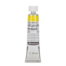 Schmincke Kaligrafi Artist Guaj Boya 20 ml Lemon Yellow 210 - Schmincke