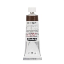 Schmincke Mussini Profesyonel Yağlı Boya 35 ml Seri 1 Natural Burnt Umber 666 - Schmincke