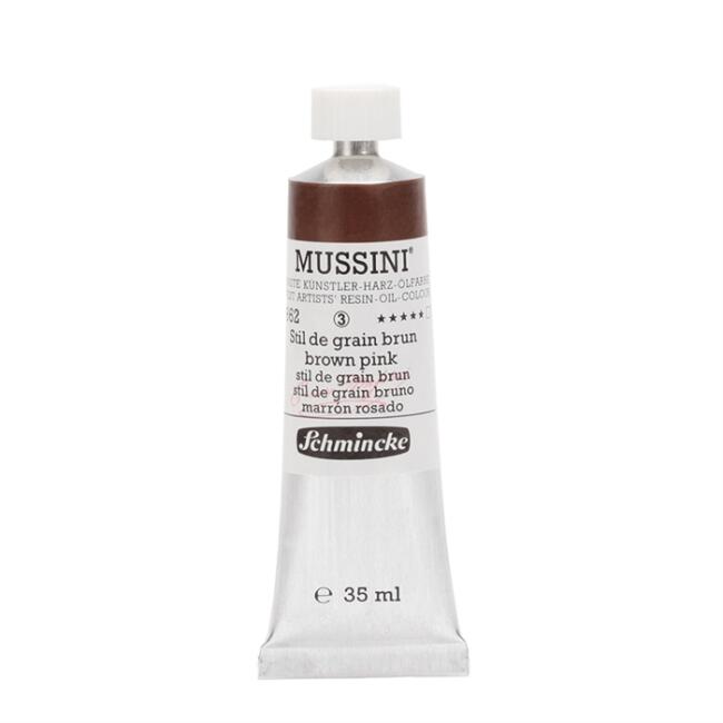Schmincke Mussini Artists' Yağlı Boya 35 ml Seri 3 Brown Pink 662 - 1