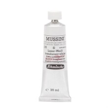Schmincke Mussini Artists' Yağlı Boya 35 ml Seri 5 Transparent White 105 
