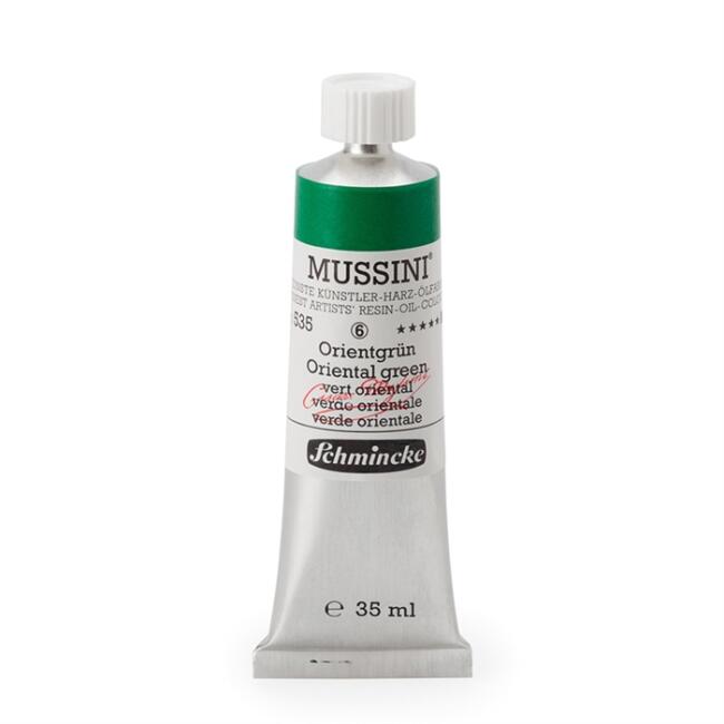 Schmincke Mussini Artists' Yağlı Boya 35 ml Seri 6 Oriental Green 535 - 1