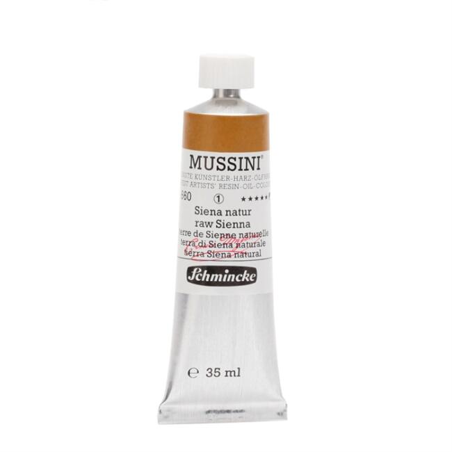 Schmincke Mussini Artists’ Yağlı Boya 35 ml Seri 1 Raw Sienna 10660 - 2