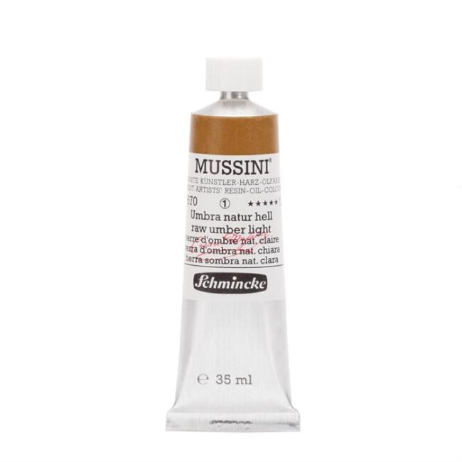 Schmincke Mussini Artists’ Yağlı Boya 35 ml Seri 1 Raw Umber Light  10670 - 2