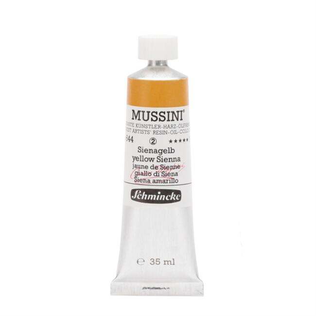Schmincke Mussini Artists’ Yağlı Boya 35 ml Seri 2 Yellow Sienna 10644 - 2