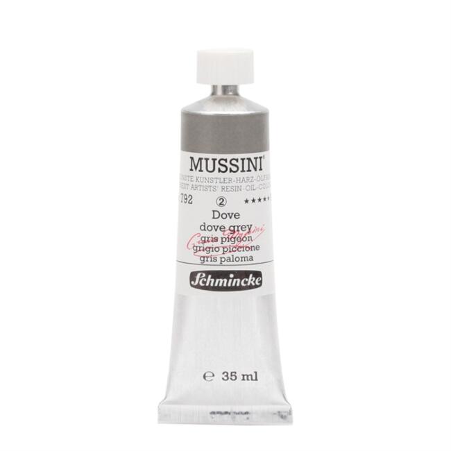 Schmincke Mussini Artists’ Yağlı Boya 35 ml Seri 2 Dove Grey 10792 - 2