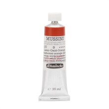 Schmincke Mussini Artists' Profesyonel Yağlı Boya 35 ml Seri 3 Transparent Orange Oxide 10237 - Schmincke (1)