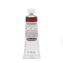 Schmincke Mussini Artists' Profesyonel Yağlı Boya 35 ml Seri 3 Transparent Red Oxide 10365 - Schmincke (1)