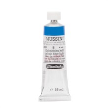 Schmincke Mussini Artists' Profesyonel Yağlı Boya 35 ml Seri 5 Cobalt Blue Light 10480 - Schmincke (1)