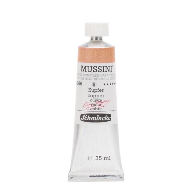 Schmincke Mussini Artists' Profesyonel Yağlı Boya 35 ml Seri 4 Copper 10866 - 2