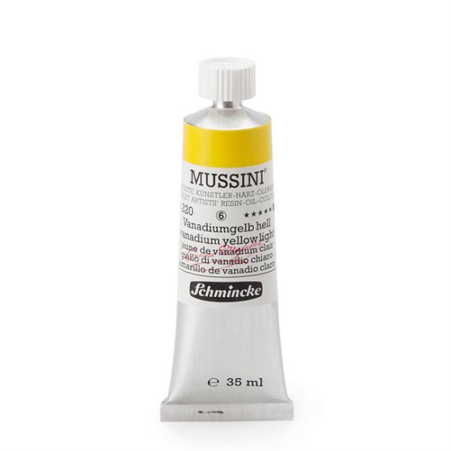 Schmincke Mussini Artists’ Yağlı Boya 35 ml Seri 6 Vanadium Yellow Light 10220 - 1