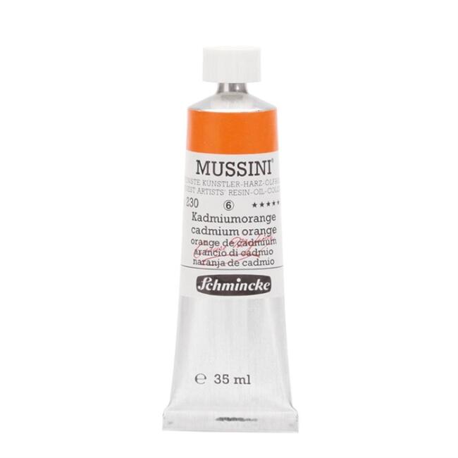 Schmincke Mussini Artists' Profesyonel Yağlı Boya 35 ml Seri 6 Cadmium Orange 10230 - 2