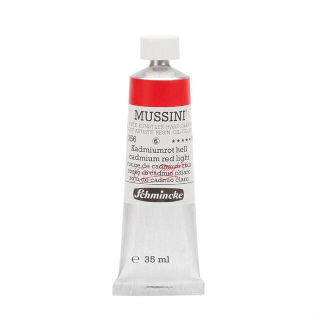 Schmincke Mussini Artists' Profesyonel Yağlı Boya 35 ml Seri 6 Cadmium Red Light 10356 - 2