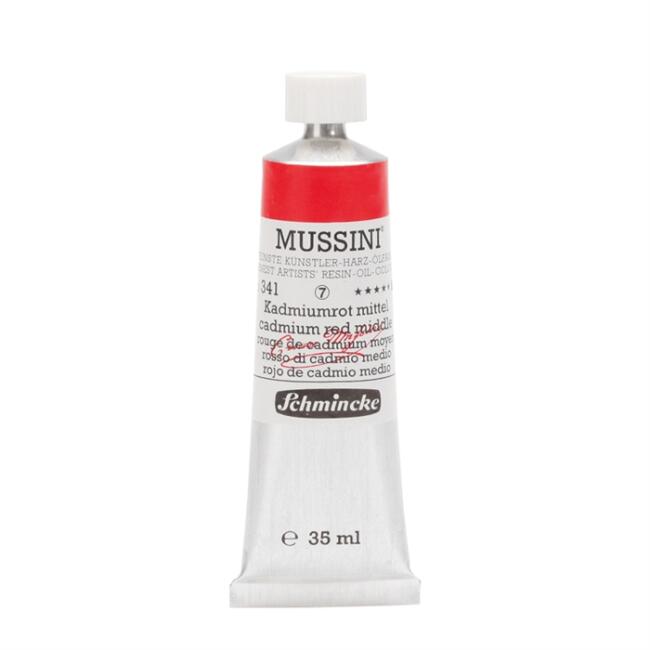 Schmincke Mussini Artists' Profesyonel Yağlı Boya 35 ml Seri 6 Cadmium Red Medium 10341 - 1